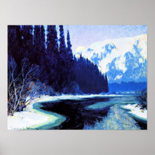 Gagnon - A Silent Stream i norr Poster