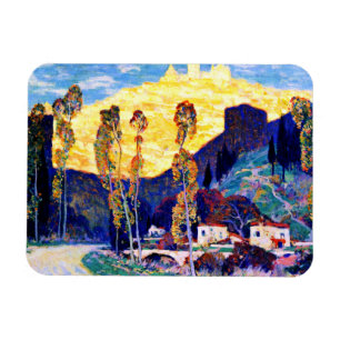 Gagnon - Evening, Siena - berömd Magnet