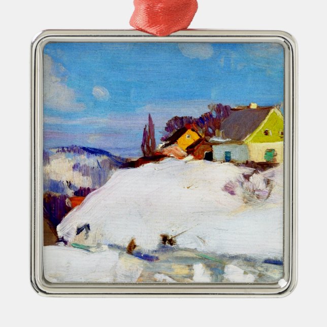 Gagnon - Farm, Baie Saint Paul Julgransprydnad Metall (Framsidan)