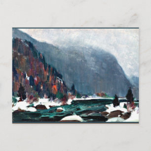 Gagnon - First Snö, oktober, Dalen, Norge Vykort