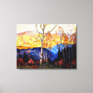 Gagnon - Golden Autumn, Laurentians Canvastryck