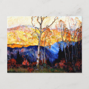 Gagnon - Golden Autumn, Laurentians Vykort