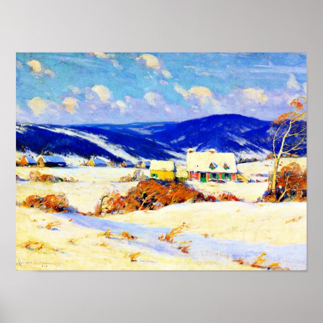 Gagnon - I Laurentians Winter (1) Poster (Framsidan)
