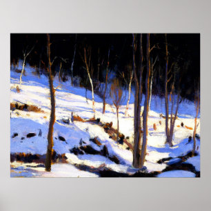 Gagnon - in the Clearing, Charlevoix Poster