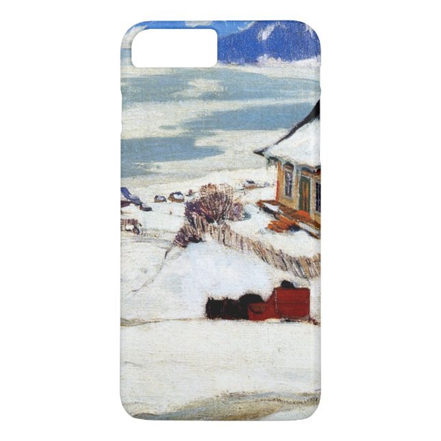 Gagnon - Red Sleigh Case-Mate iPhone Skal (Baksida)