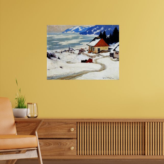 Gagnon - Red Sleigh Poster (Vardagsrum 2)