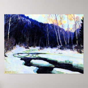 Gagnon - River Thaw, bra art Poster