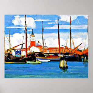 Gagnon - San Giorgio Maggiore från Giudecca Poster