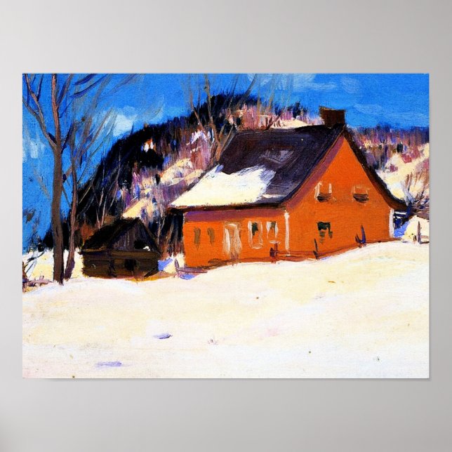 Gagnon - The Red House, bra Art. Poster (Framsidan)