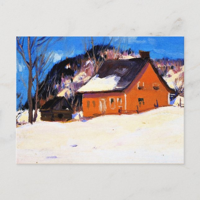 Gagnon - The Red House, bra Art. Vykort (Framsida)
