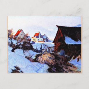 Gagnon - Tidig morgon i mars Vykort