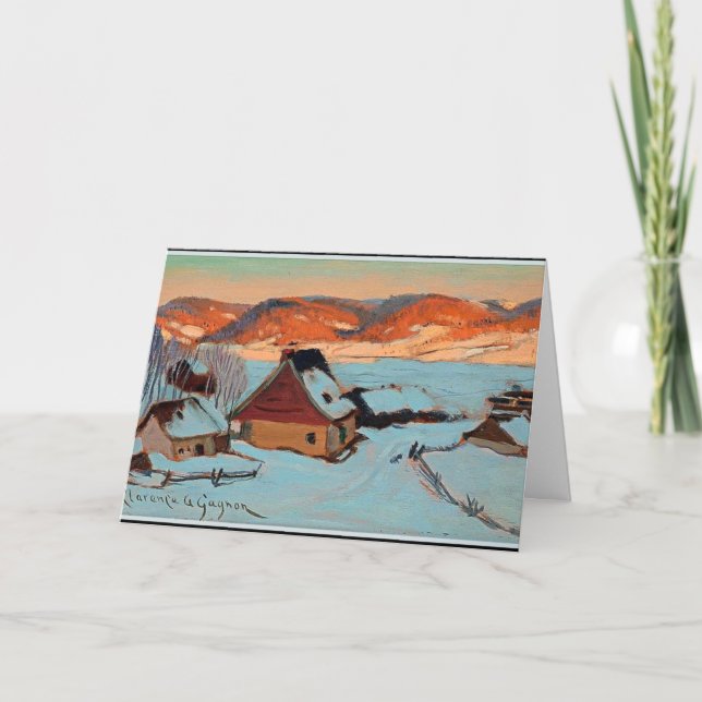 Gagnon - Twilight - Vinter i Quebec Kort (Framsida)