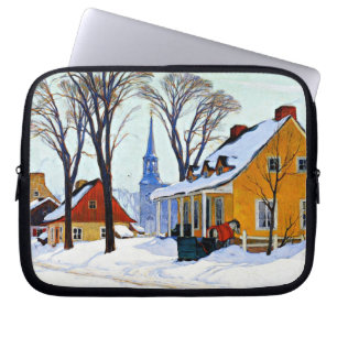 Gagnon - Winter God morgon, Baie-Saint Paul Laptop Fodral
