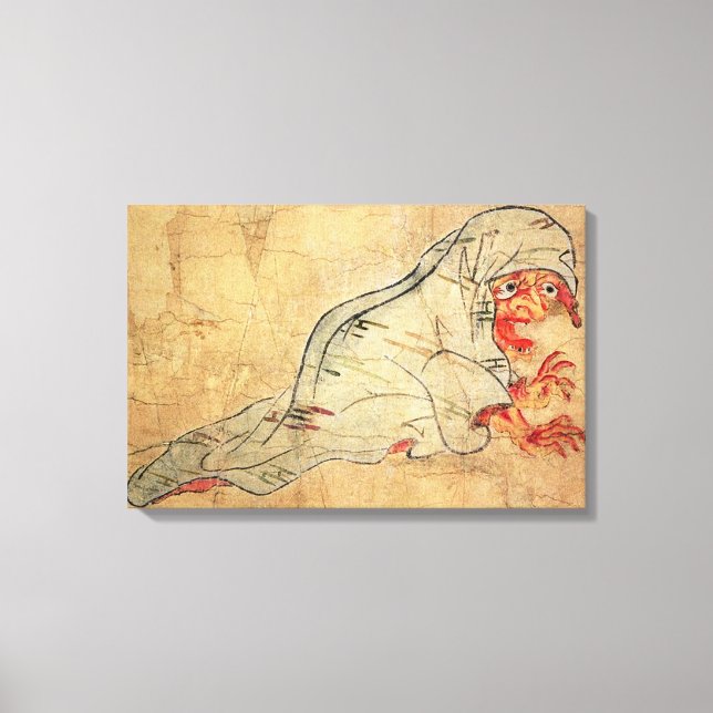 Gagoze - Japansk Edo Period Art Canvastryck (Framsida)