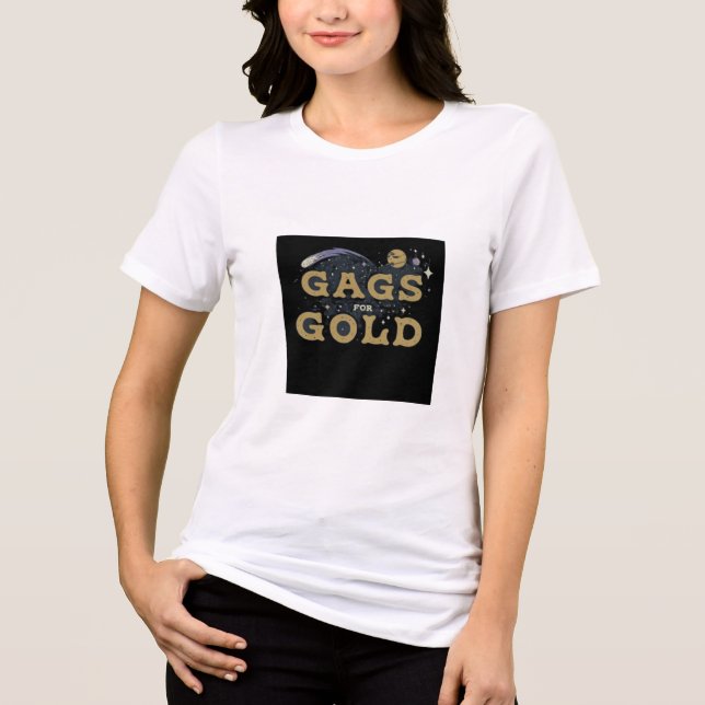 Gags för Guld T Shirt (Framsida)