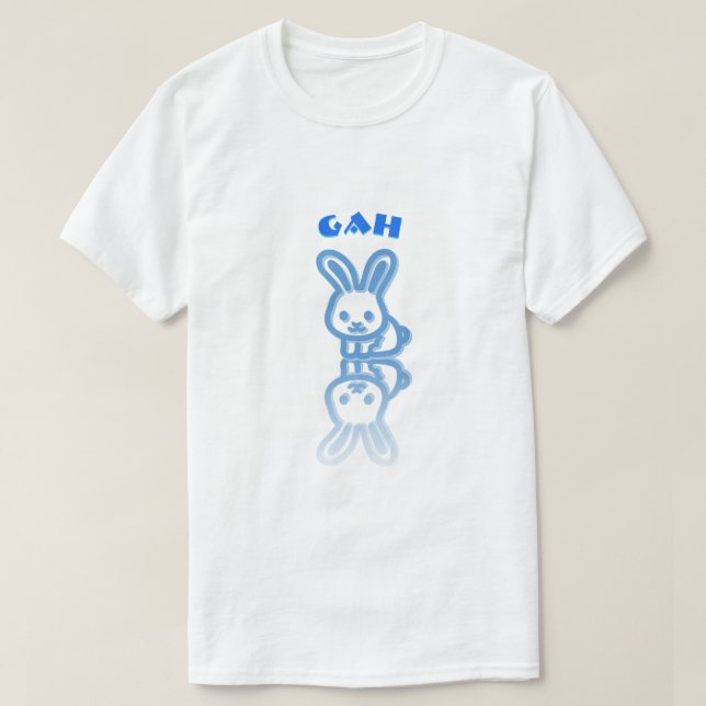 Gah - kanin in tee (Design framsida)