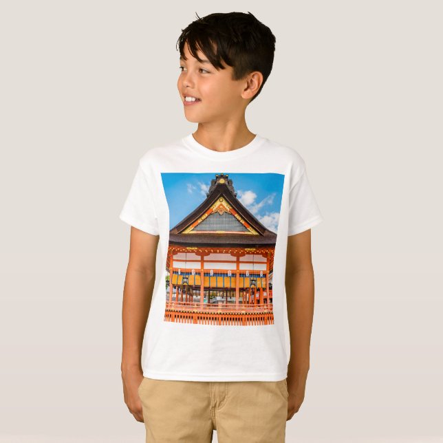 Gai-Haiden, Fushimi Inari-Taisha shrine, Kyoto #2 T Shirt (Hel framsida)