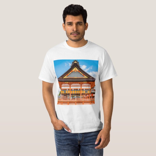 Gai-Haiden, Fushimi Inari-Taisha shrine, Kyoto #2 T Shirt (Hel framsida)