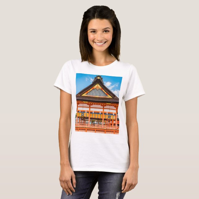 Gai-Haiden, Fushimi Inari-Taisha shrine, Kyoto #2 T Shirt (Hel framsida)