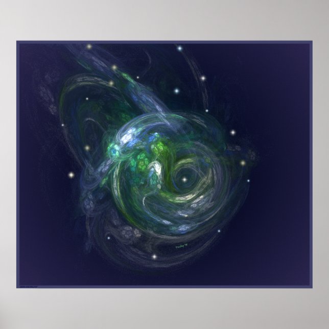 GAIA ~ DEN LEVANDE PLANET POSTER (Framsidan)