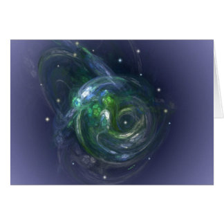 GAIA DET BOSATT PLANET HÄLSNINGSKORT