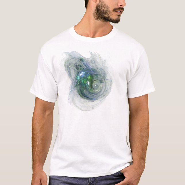 GAIA DET BOSATT PLANET TEE SHIRT (Framsida)