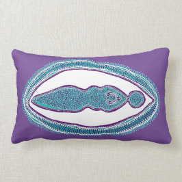 Gaia gudinna Yoni Lumbarkudde