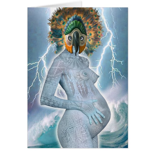 gaia hälsningskort (Framsidan)