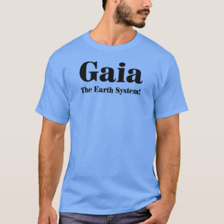 Gaia - jordsystemet! tee shirt