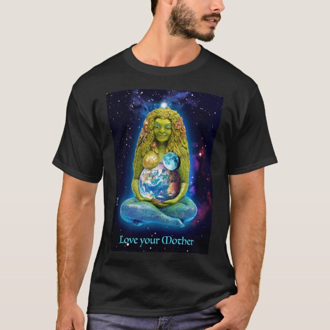 Gaia Kärlek din Mor T-shirt (Framsida)
