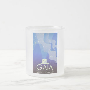 GAIA Mapping the Universe Frostad Glasmugg