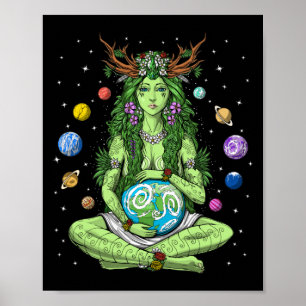 Gaia Mor Earth Goddess Poster