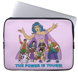 Gaia och Planeteers Graphic Laptop Fodral