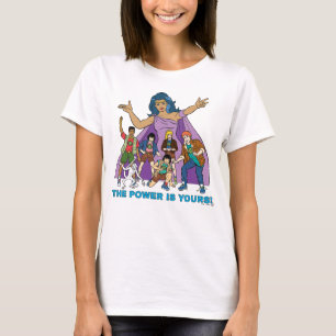 Gaia och Planeteers Graphic T Shirt