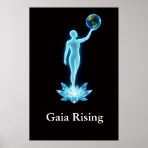 Gaia Rising Väggkonst / Affisch