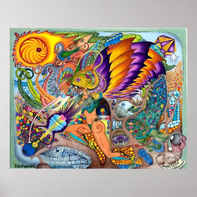 GAIA:S TIDSPOSTER POSTER (Framsidan)