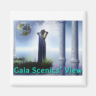 Gaia Scenics View Square Refrigerator Magnet