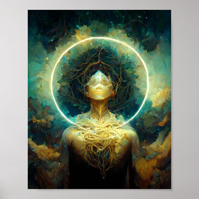 Gaia Ultima Fantasy Art Poster (Framsidan)