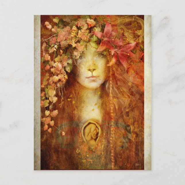 Gaias vykort för livskraft (Framsida)