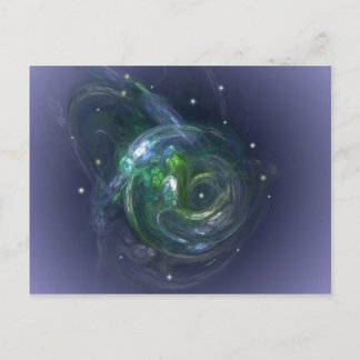 GAIEN DEN LEVANDE PLANEN VYKORT