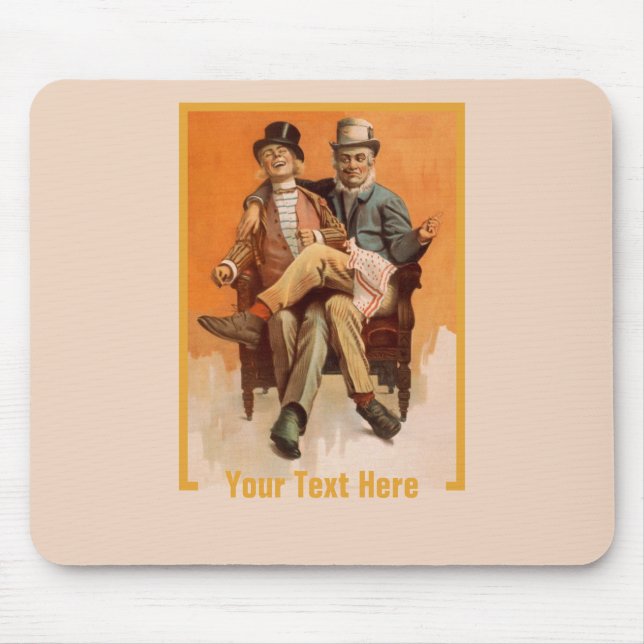 GAIETY anpassningsbar mousepad Musmatta (Framsidan)