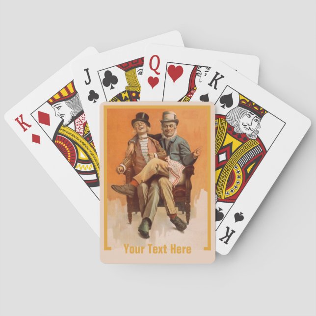 GAIETY anpassningsbar-spelkort Kortlek (Baksidan)