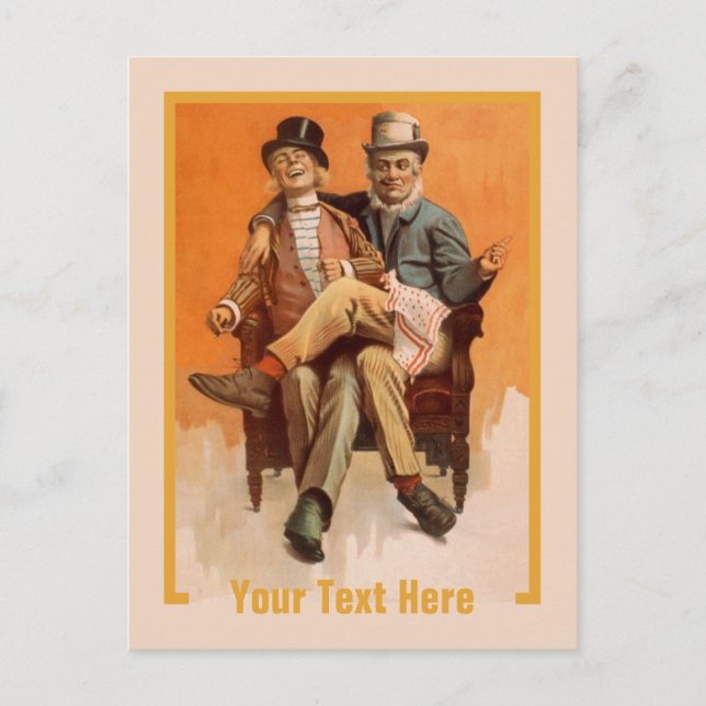 GAIETY anpassningsbar-vykort Vykort (Framsida)