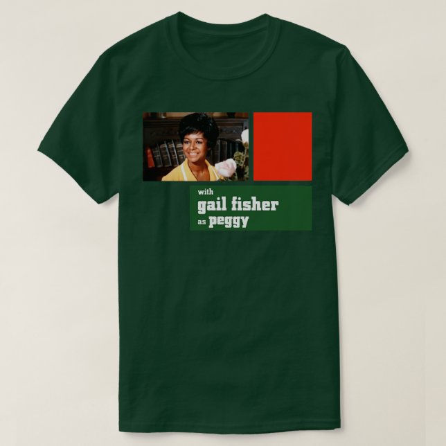 Gail Fisher som Peggy Mannix T Shirt (Design framsida)