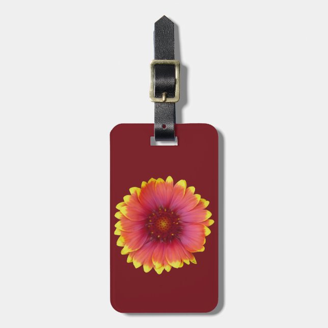Gaillardia 1 bagagebricka (Vertikal Framsida)