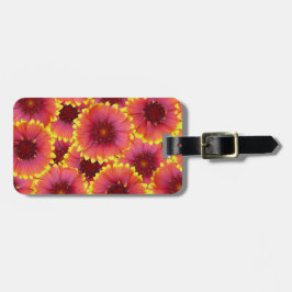 Gaillardia Seamless Mönster Bagagebricka