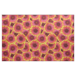Gaillardia Seamless Mönster Tyg
