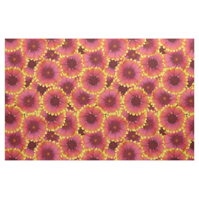Gaillardia Seamless Mönster Tyg (Fat Quarter)