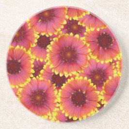 Gaillardia Seamless Mönster Underlägg