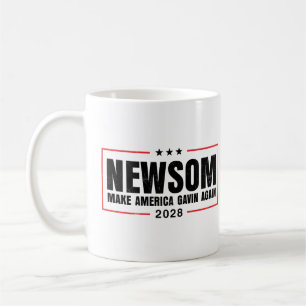 Gain Newsom, gör Amerika till president igen Kaffemugg